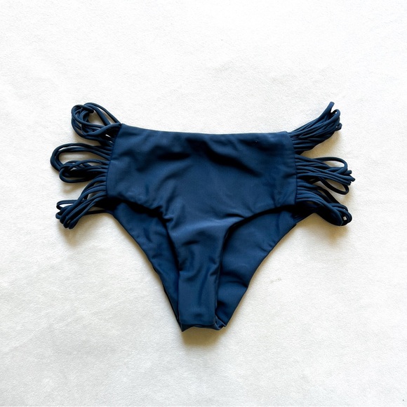 Mikoh Slate Blue Bikini Bottom - Picture 1 of 4
